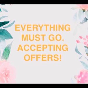 REASONABLE OFFERS ACCEPTED